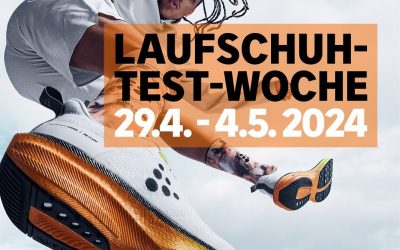 Laufschuh-Test-Woche 29.04.-04.05. bei unserem Partner Martin Mitterer